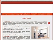 Tablet Screenshot of pladurgirona.com